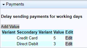 Delay Payments